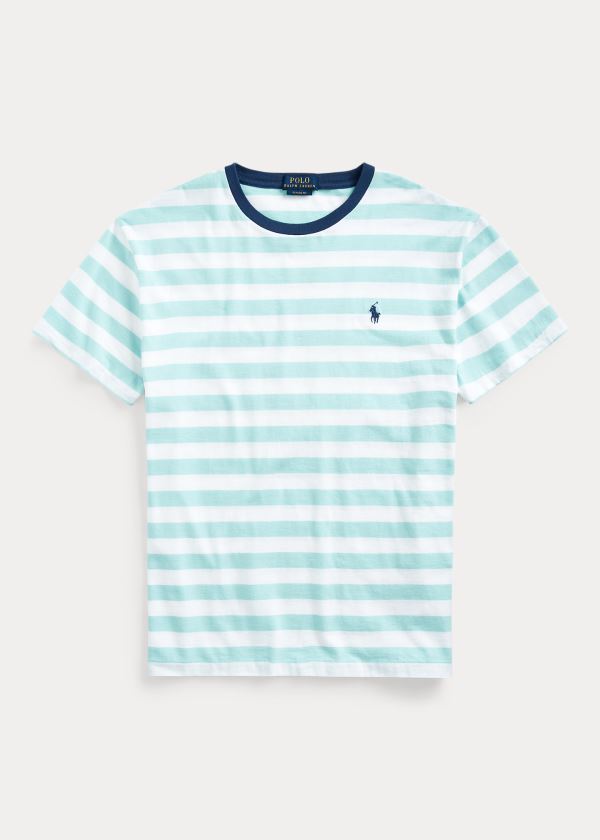 T Shirt Polo Ralph Lauren Classic Striped Jersey Homem 04268-UFPN